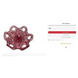 500 - ART GLASS CENTERPIECE BOWL (B309)