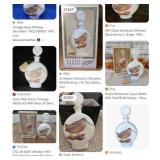 N - LOT OF 3 DECANTERS (B155)