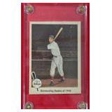 N - TED WILLIAMS OUTSTANDING ROOKIE OF 1939 CARD