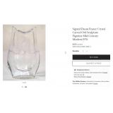 11 - DAUM CRYSTAL VASE (A26)