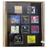 W - FRAMED BARRY ROSS ALBUM COVERS (L2)