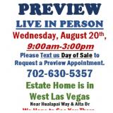 PREVIEW LIVE IN PERSON - Wednesday, August 20th