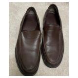 W - MENï¿½S BALLY BROWN LEATHER LOAFERS (N20)