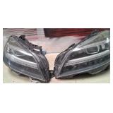 502 - PAIR OF MERCEDES BENZ HEADLIGHTS