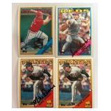 N - LOT OF 4 COLLECTIBLE BASEBALL CARDS (N43)