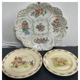 N - LOT OF VINTAGE COLLECTIBLE PLATES (N108)