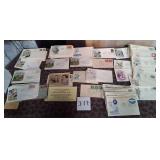 496 - LOT OF FIRST DAY COVERS (J17)