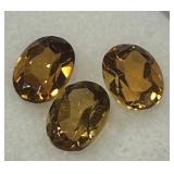 3.88CT CITRINE GEMSTONES