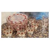 280 - VINTAGE WESTMORELAND THOUSAND EYES DISHWARE