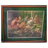 11 - FINE ART PRINT FRAMED 30X34" (P70)