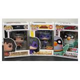 N - 3 POP! COLLECTIBLE FIGURES (N42)