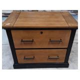 375 - 2-DRAWER SIDE TABLE / NIGHTSTAND