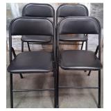 11 - LOT OF 4 FOLDING CHAIRS