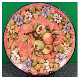 11 - MAYOLICA SANTA ROSA CERAMIC DECOR PLATE (P14)
