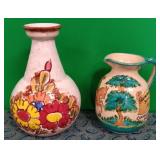 11 - CERAMIC VASE & PITCHER (P27)