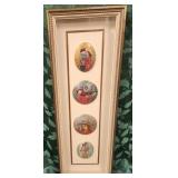 11 - LTD ED COLLECTIBLE PLATES FRAMED (Z1)