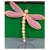 375 - DRAGONFLY WALL DECOR 28"L (O2)