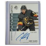 N - CODY GLASS SIGNED VGK HOCKEY CARD (N34)