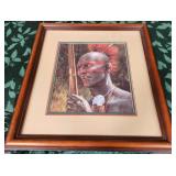 11 - ROBERT GRIFFING READY TO MOVE ART FRAMED W/CA