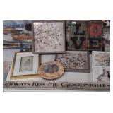 460 - MIXED LOT OF WALL DECOR