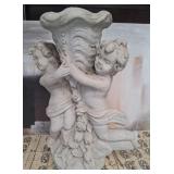 496 - CHERUB GARDEN STATUE 31X19" (J71)