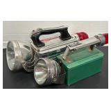 N - LOT OF 2 FLASHLIGHTS (N61)