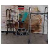 11 - WALKER & 2 BOX DOLLIES