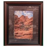 11 - PHOTOGRAPHIC ART FRAMED 25X20" (P42)