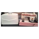 502 - PORTABLE SINGER SEWING MACHINE