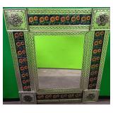 11 -  FRAMED WALL MIRROR 26X22" (P58(