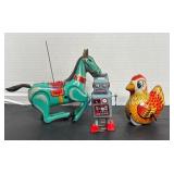 N - LOT OF 3 VINTAGE COLLECTIBLE TOYS (N59)