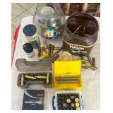 T - RELOADING SUPPLIES, BRASS, PRIMERS, TOOLS (B12