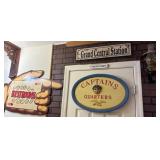 T - VINTAGE DECOR SIGNS AND PLAQUES (K18)