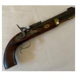 T - ANTIQUE SPANISH BLACK POWDER PISTOL (L45)