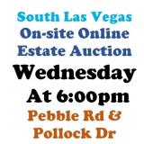 WELCOME TO OUR WED. @6pm ONLINE PUBLIC AUCTION