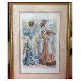 T - THE QUEEN, THE LADYï¿½S NEWSPAPER PRINT (B18)