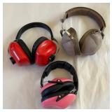 T - THREE PAIRS EAR PROTECTORS (L79)