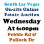 WELCOME TO OUR WED. @6pm ONLINE PUBLIC AUCTION