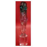 P - VINTAGE MURANO ART GLASS SCULPTURE 11.5'T