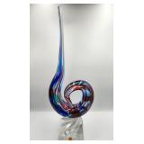 P - MURANO ART GLASS SCULPTURE 20'T (A31)