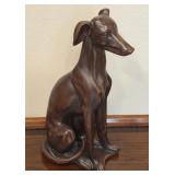 P - SCULPTURE OF DOG 21'T (65)