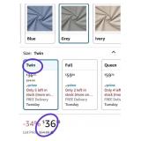 NEW LUXURY SATIN TWIN BED SHEET SET