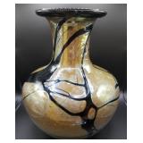P - SIGNED HAND CRAFTED VASE 9.5'T (B16)