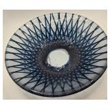 P - SIGNED ART GLASS BOWL 8' (B24)