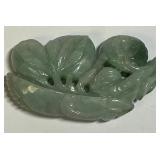 NATURAL CARVED JADE PENDANT (W64)