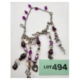 P - VERY PRETTY CHARM NECKLACE