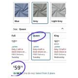 NEW LUXURY SATIN QUEEN BED SHEET SET