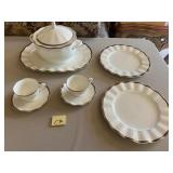 B - 7PC CHINA SET W/ TUREEN (C30)