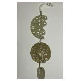 NATURAL CARVED JADE PENDANT (W8)