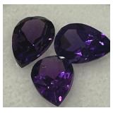 3.81CT AMETHYST GEMSTONES